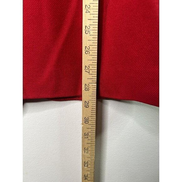 Vintage Pendleton Knockabouts Blazer Jacket Womens Red 100% Virgin Wool - Picture 8 of 10